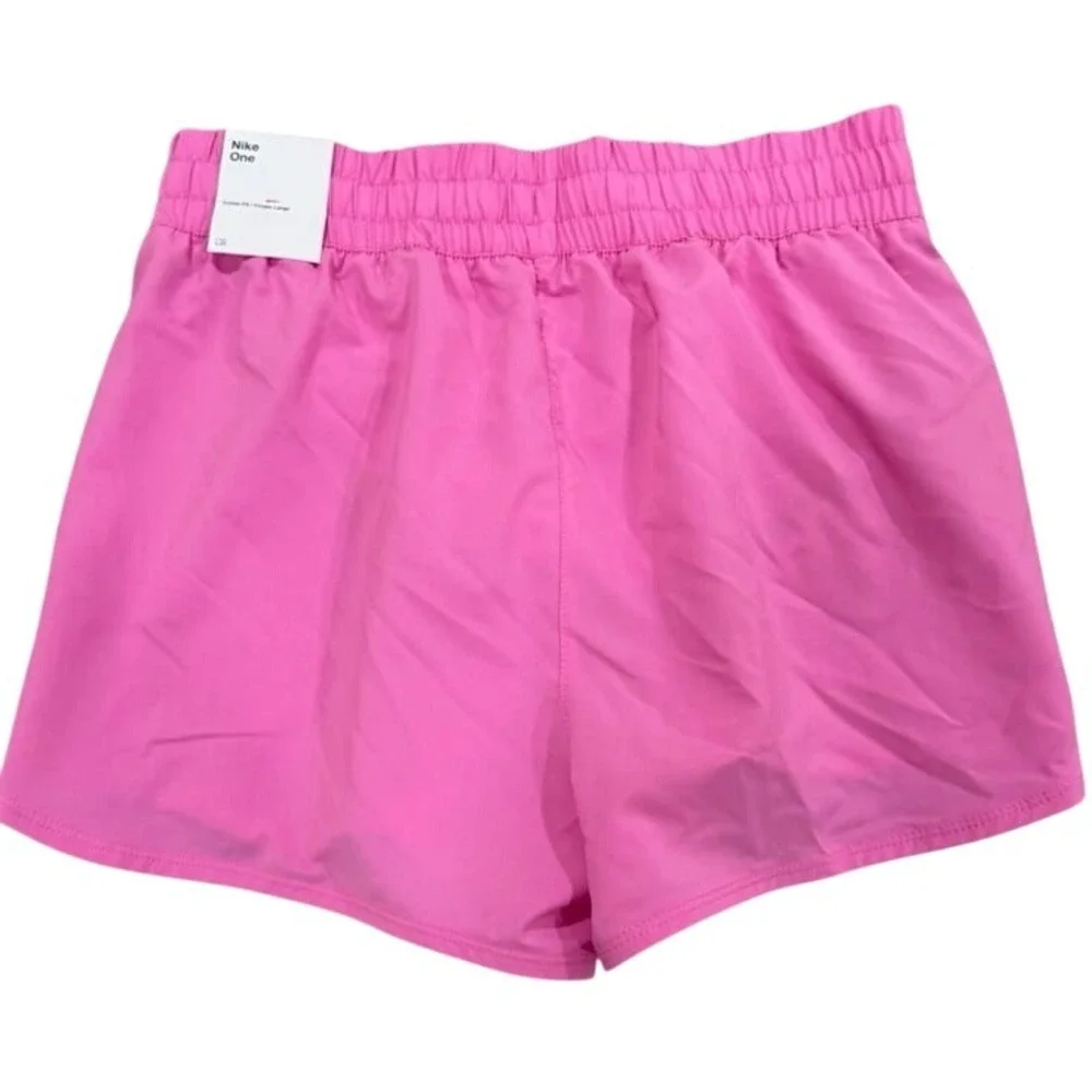 2-Pair Nike Dri-FIT Training Shorts Kids Large Green & Pink NWT‎
